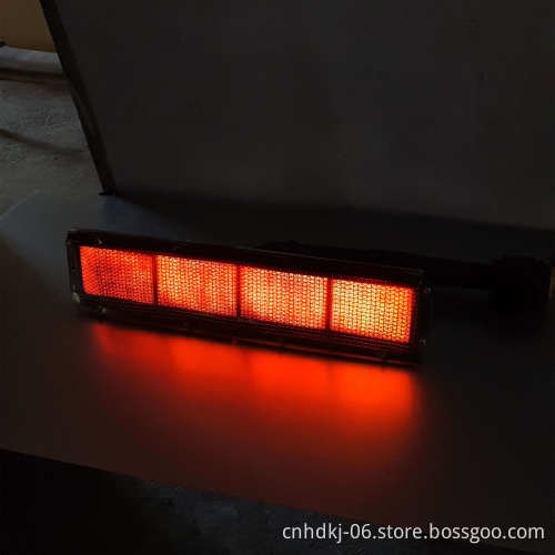 High efficiency kitchen cooking oven equipments infrared ceramic catalytic gas burner